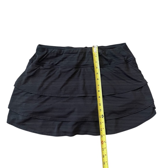 Athleta Swagger Ruffled Dark Gray Women’s Tennis Skort SZ XL - Picture 8 of 10